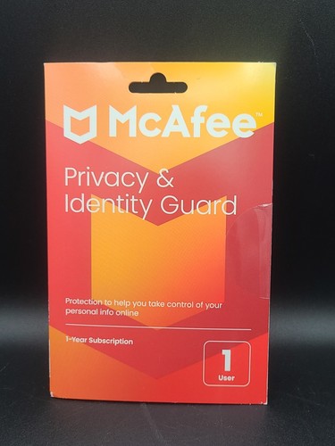 Mcafee privacy identity - privacy, &