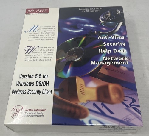Vintage mcafee anti virus - mcafee, anti-virus