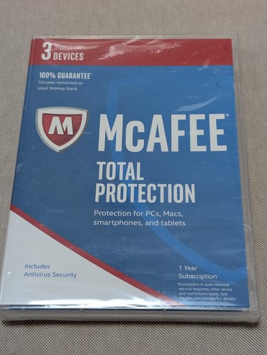 New sealed mcafee - sealed,