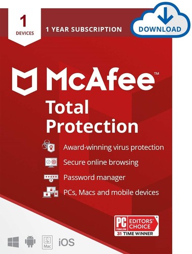 Year mcafee total - total, protection